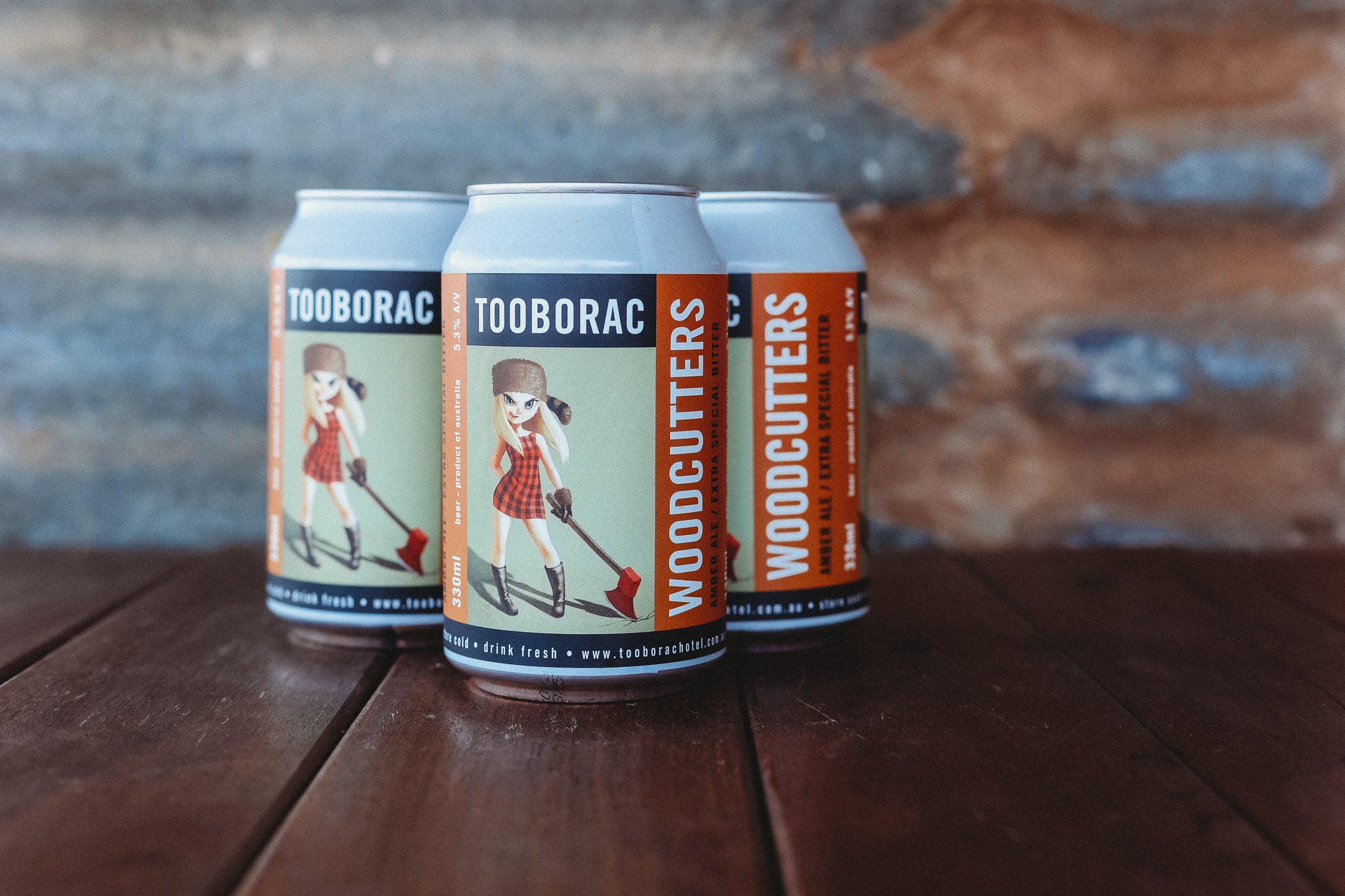 Woodcutter's Amber Ale 5.3%ABV